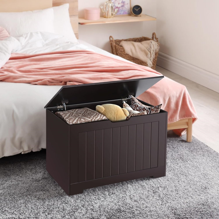 YITAHOME 1 Gallons Water Resistant Manufactured Wood Deck Box Wayfair